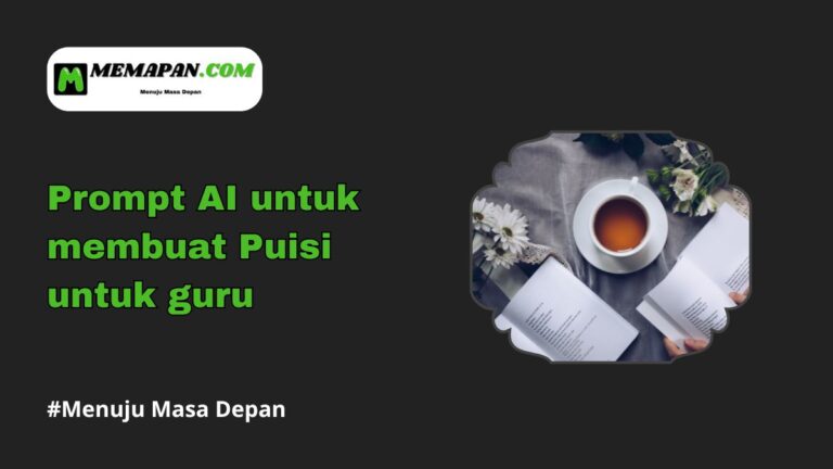 Prompt AI untuk Membuat Puisi untuk Guru